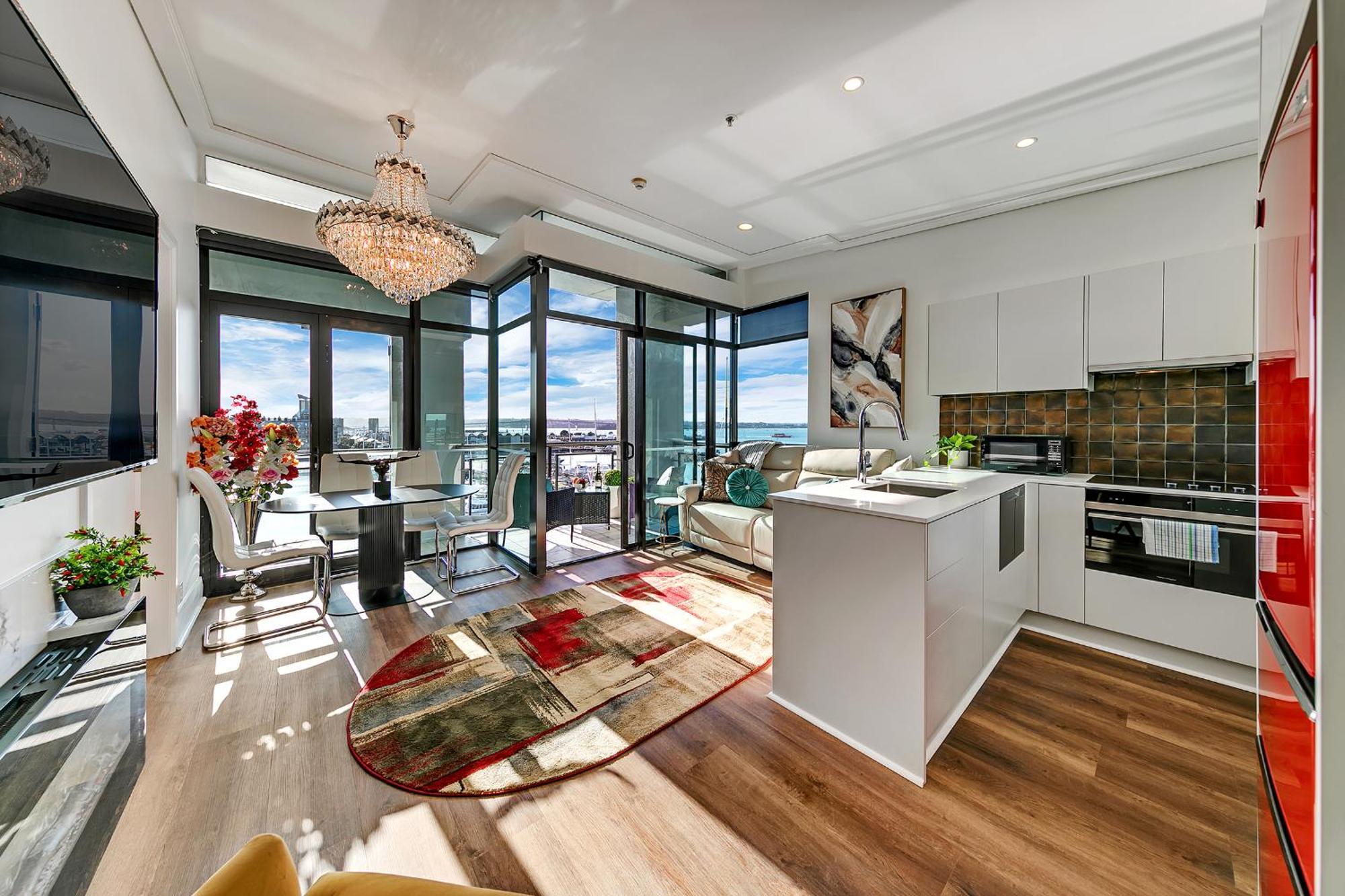 Penthouse Crown Lägenhet Auckland Exteriör bild