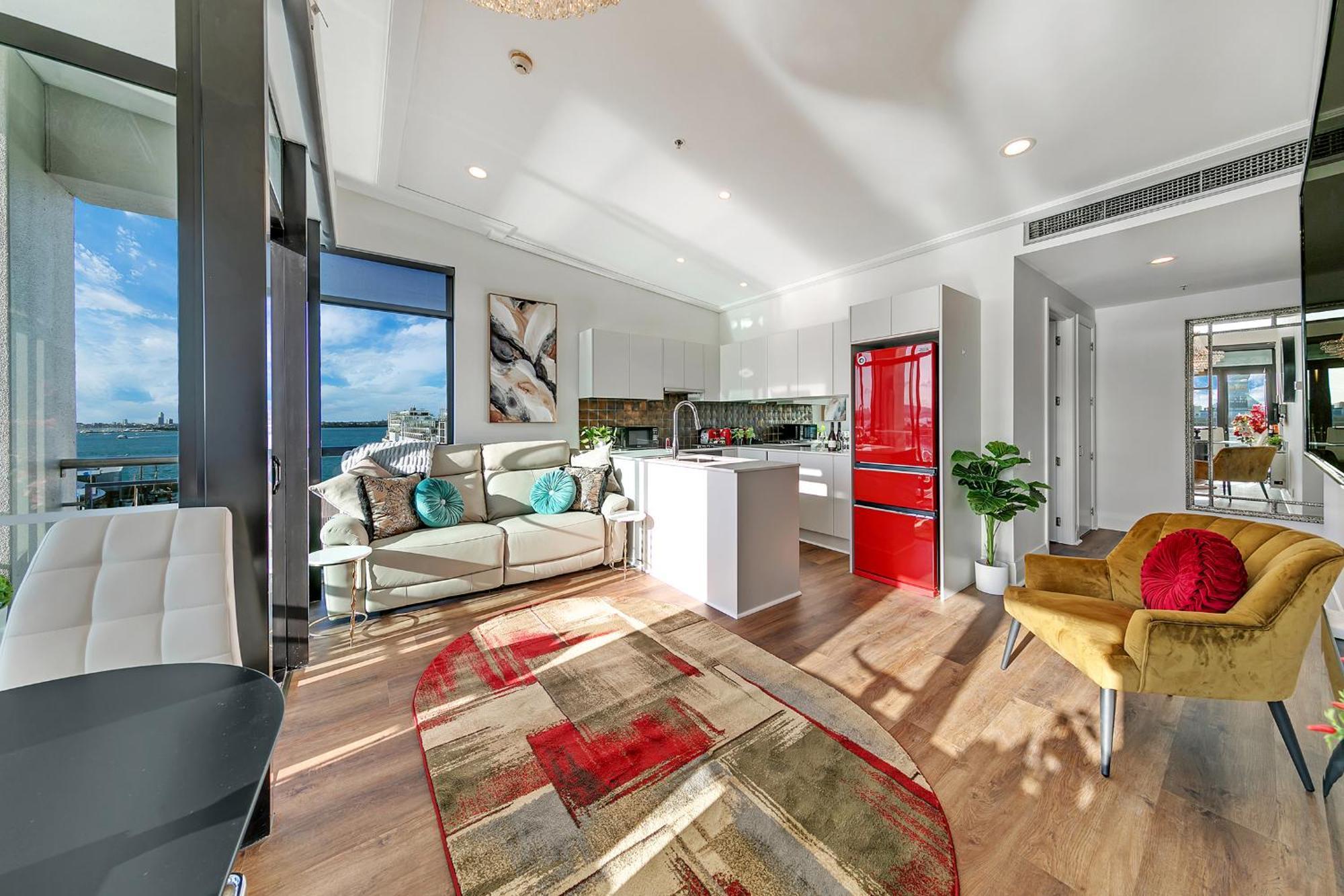 Penthouse Crown Lägenhet Auckland Exteriör bild