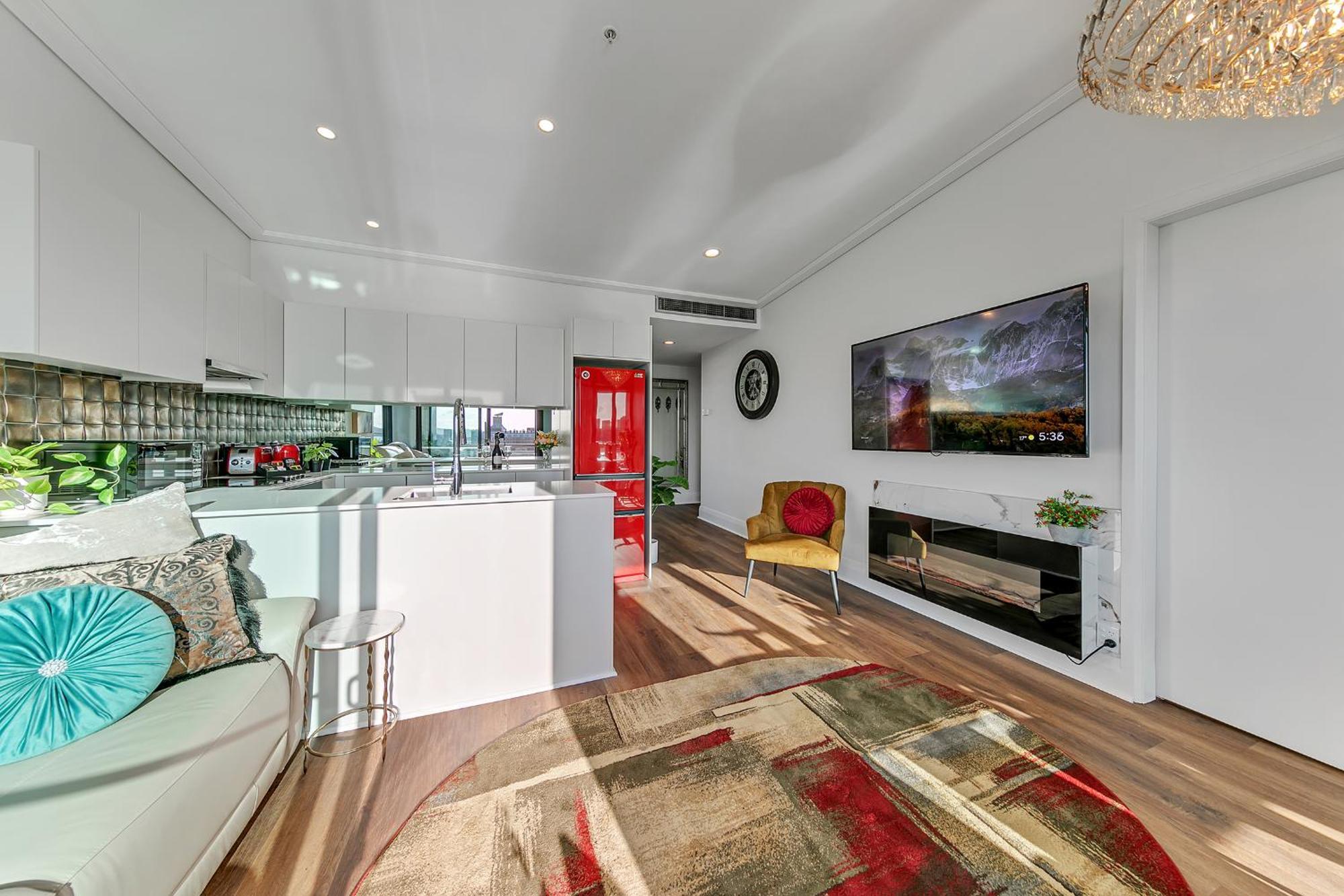 Penthouse Crown Lägenhet Auckland Exteriör bild