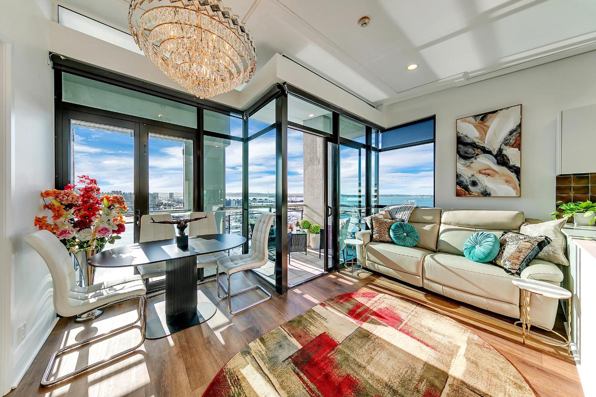Penthouse Crown Lägenhet Auckland Exteriör bild